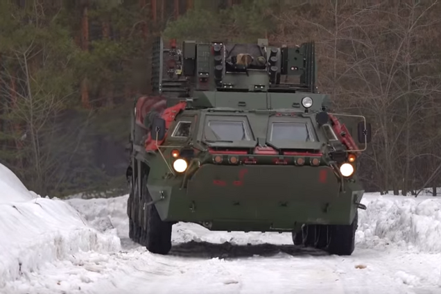В Украине испытали новый БТР: Мощное видео