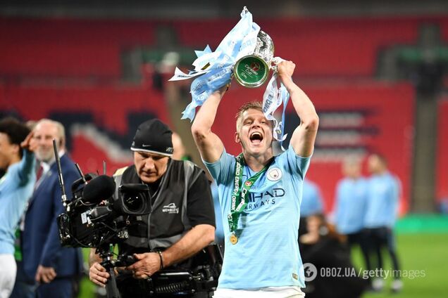 Появились фантастические фото Зинченко с Кубком лиги