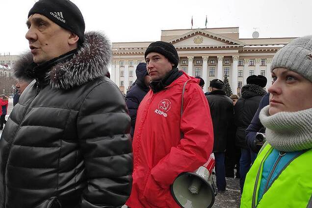 Митинг в России