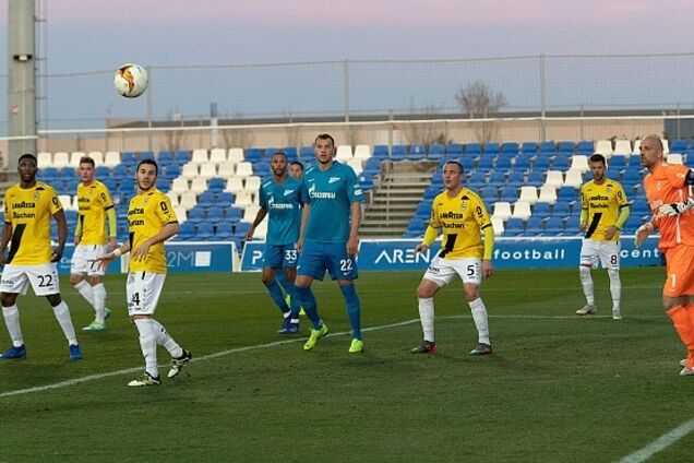 'Зенит' опозорился в первом матче с Ракицким