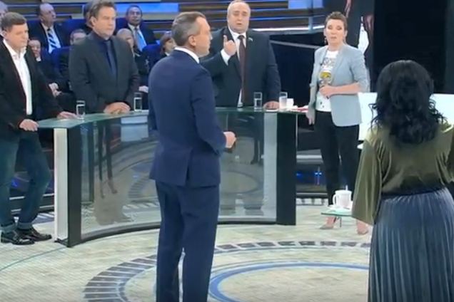 ''Отвечу как проктологу'': украинка взбесила скандального сенатора России на КремльТВ