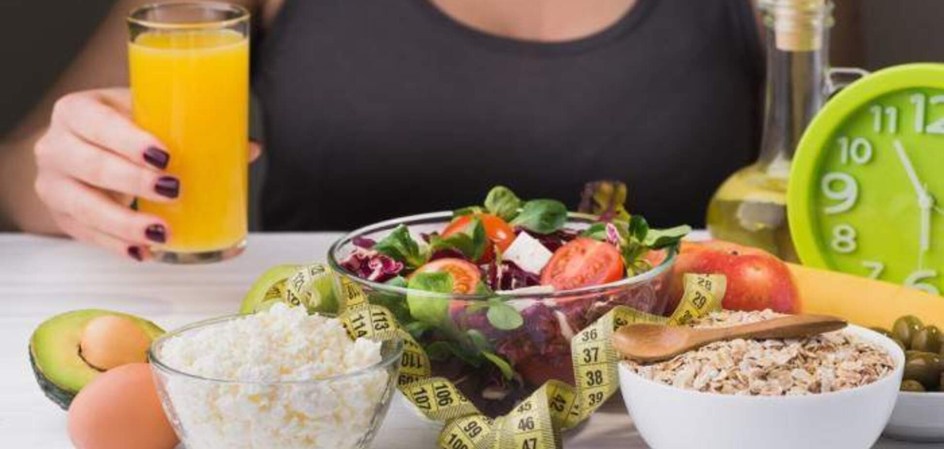 Названы три главные правила здорового питания