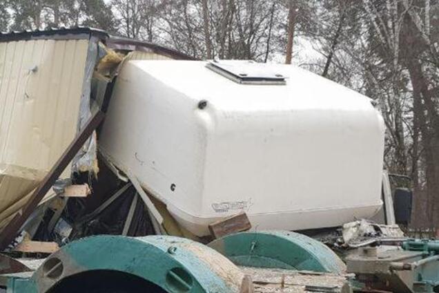 ''Разбито вдребезги!'' В Киеве произошла авария с военным автомобилем