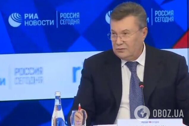 ''Вы не в плену?'' Янукович запаниковал из-за вопроса украинского журналиста