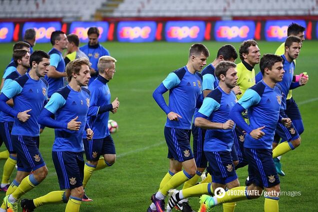 ФІФА змінила місце України в рейтингу найсильніших збірних