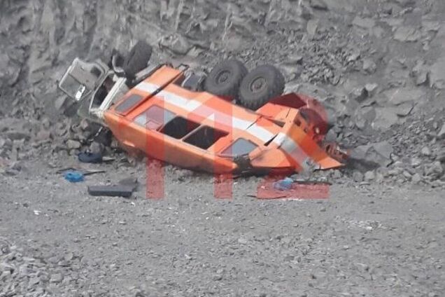  В России автобус рухнул с высоты 40 м: много жертв
