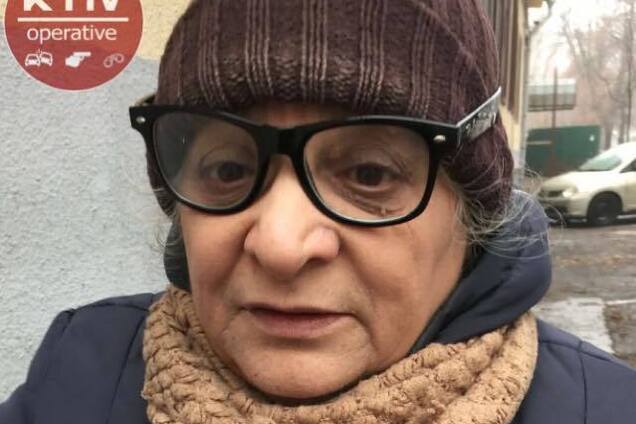 В Киеве разоблачили ''старушку-разбойницу''