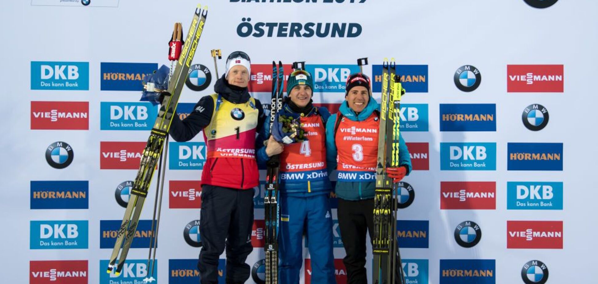 Церемония награждения Украины на чемпионате мира по биатлону: опубликовано видео