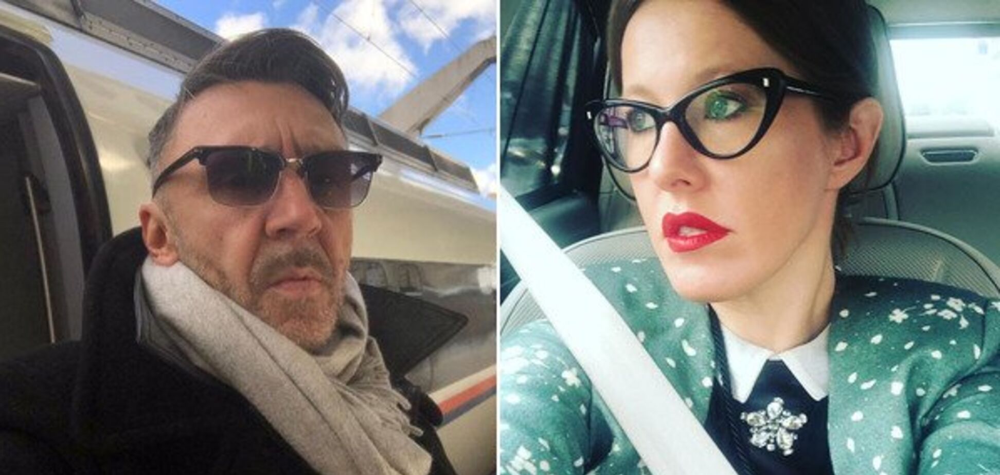 'Сподіваюся, не зас*иш': Собчак жорстко відповіла Шнурову на глузування