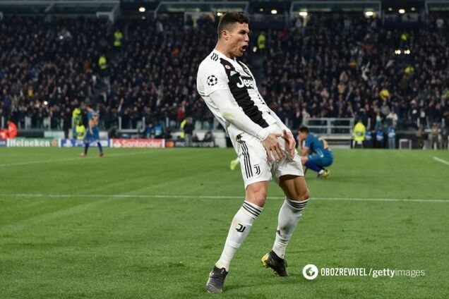 Роналду в Лиге чемпионов показал 'большие яйца' и взорвал интернет