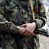 Иллюстрация. Террорист "Л/ДНР" на Донбассе
