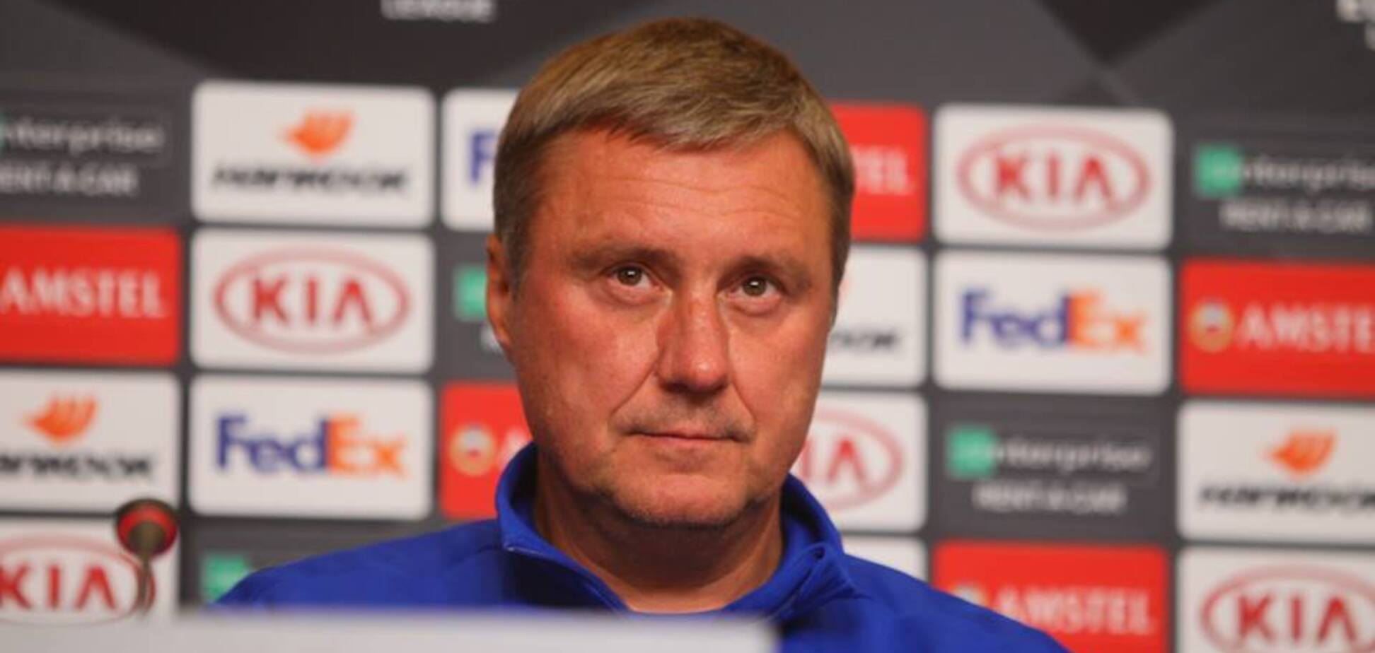 Хацкевич осадил СМИ после вылета из ЛЕ