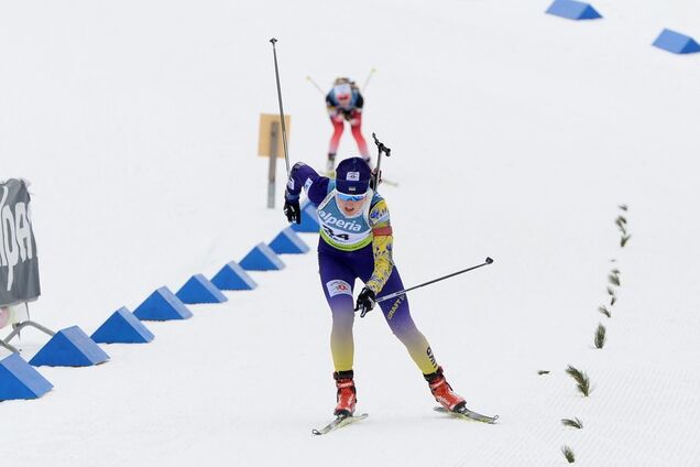 Украинская биатлонистка взяла 'золото' Кубка IBU, опередив россиянку