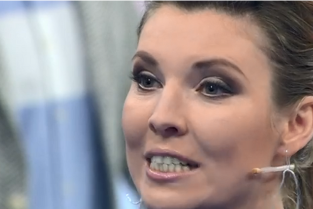 "Мерзкий порохобот!" Скабеева накинулась на украинца, защищая Путина