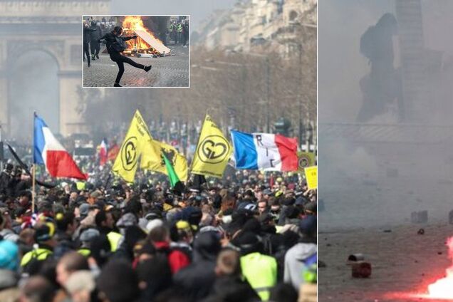 Париж у вогні: Францію сколихнули потужні протести