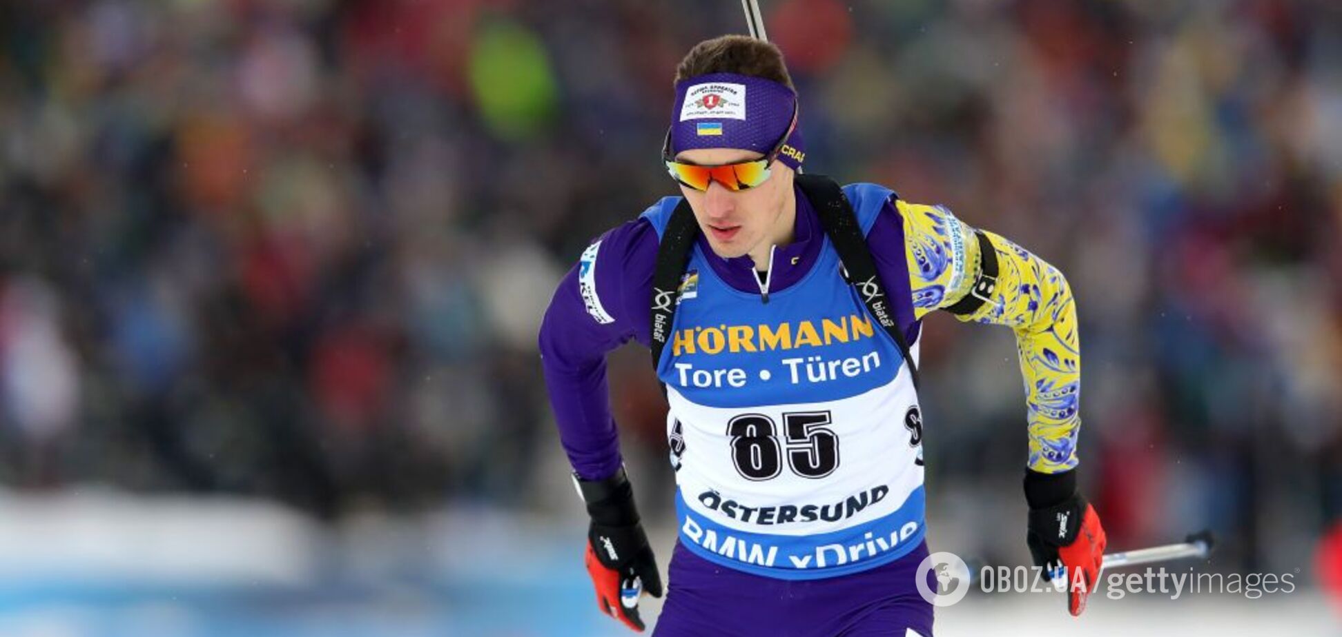 Сборная Украины провалила гонку чемпионата мира по биатлону