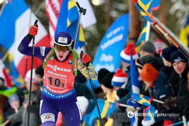 Українка 'застрелилася' в мас-старті чемпіонату світу з біатлону