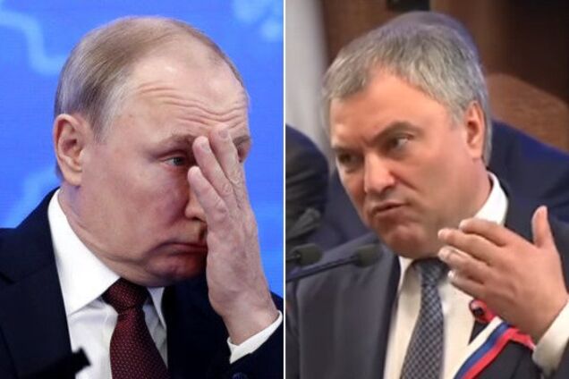 "Це могла зробити одна людина": спікер Держдуми публічно здав Путіна за Крим