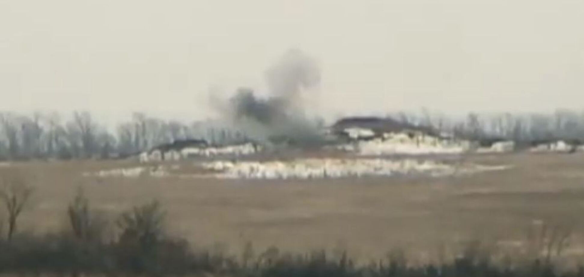 У бригаді-200 поповнення: офіцер ЗСУ показав потужне відео знищення позиції терористів