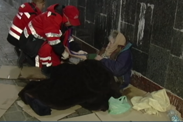 В Киеве нашли 70-летнюю актрису, живущую в переходе