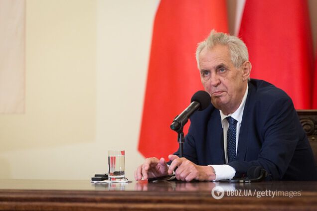 ''Трансляция пропаганды РФ'': МИД Украины резко раскритиковало заявление чешского друга Путина