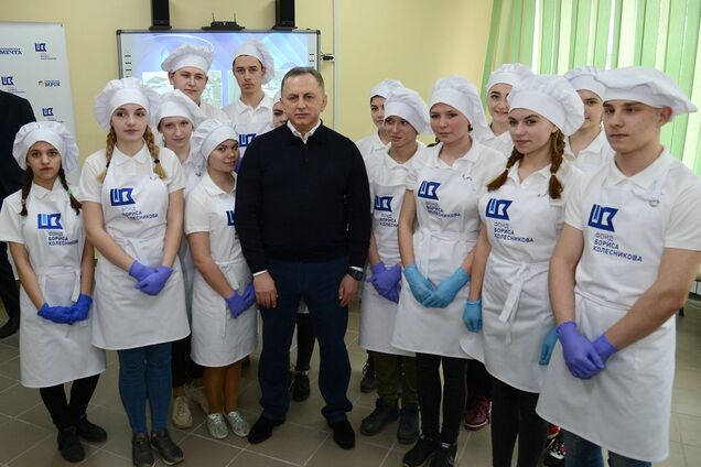 Колесніков відкрив на Донбасі Школу кухарського мистецтва з безкоштовними майстер-класами