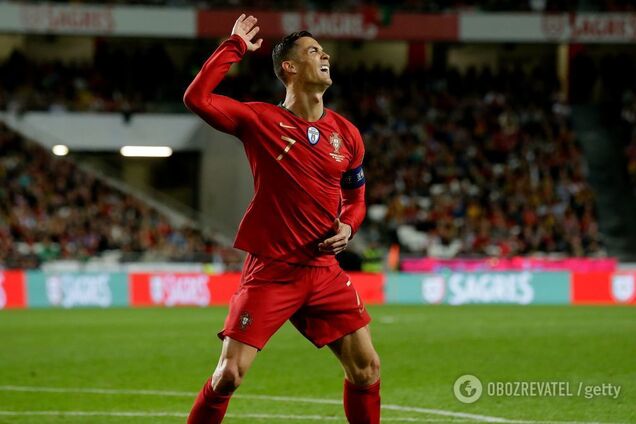 Сборная Украины вывела из себя Роналду