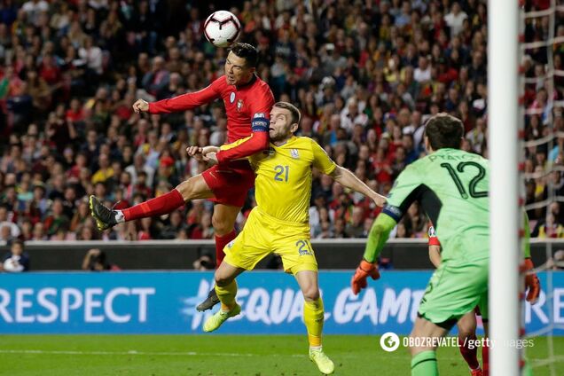 Кошмар Роналду: как Украина остановила чемпиона Европы Португалию