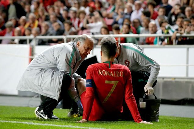 Португалія втратила Роналду в матчі з Сербією