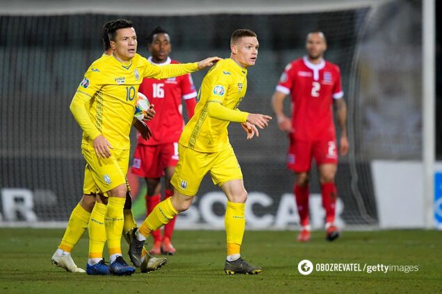 Люксембург - Украина: видео голов отбора на Евро-2020