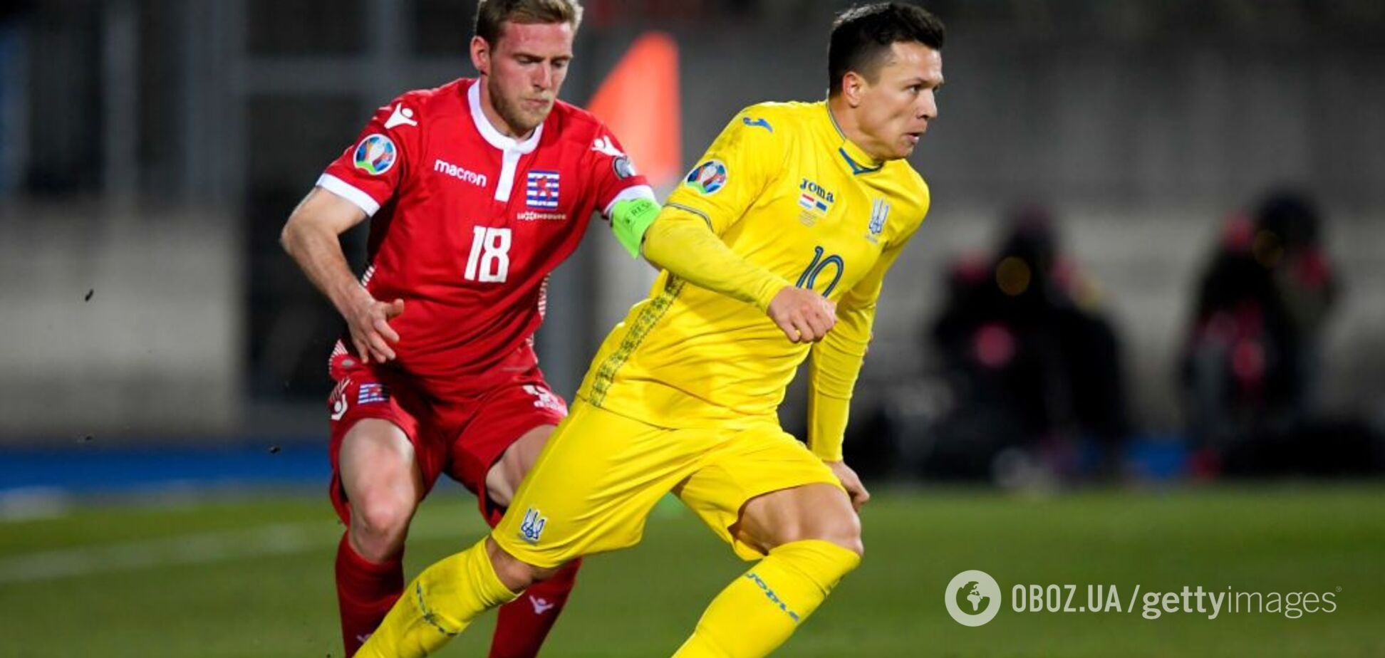 Люксембург - Украина: обзор матча