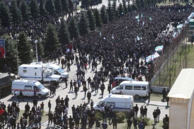В Інгушетії влаштували народне повстання проти Чечні