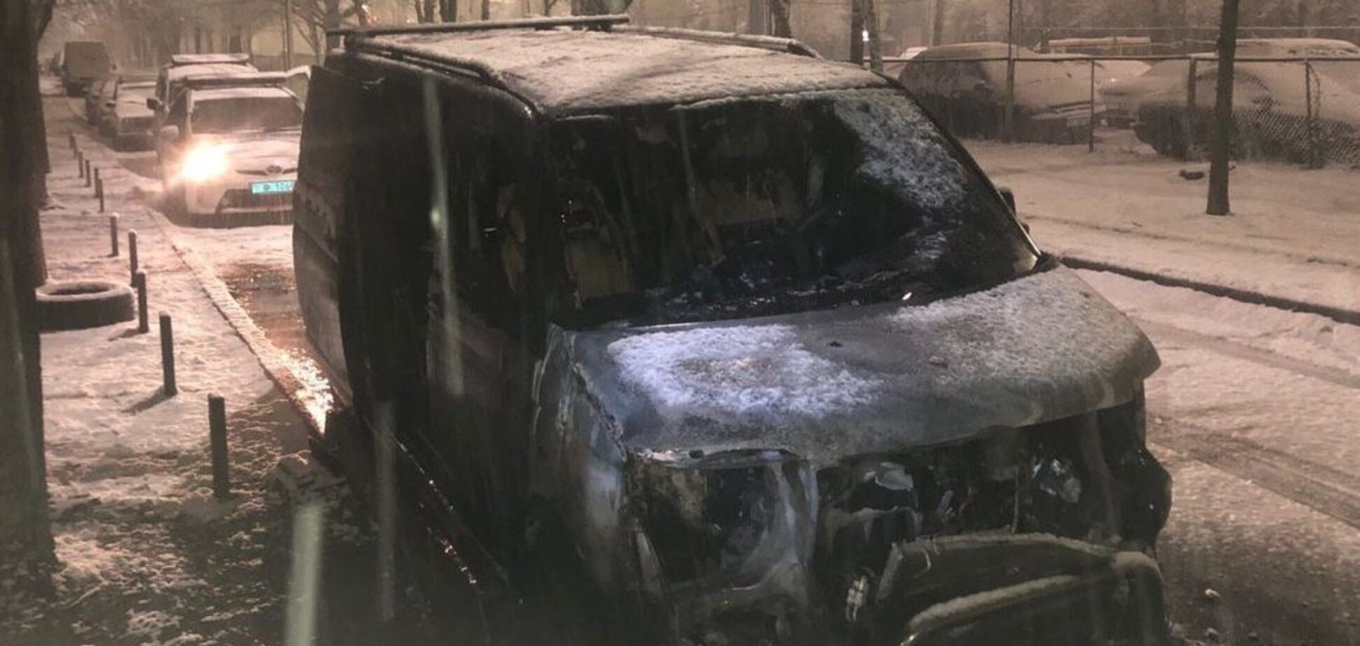 У Києві спалили авто довіреної особи Кошулинського
