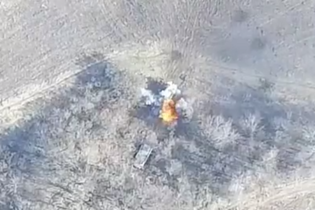 Истребление террористов 'Л/ДНР' попало на видео