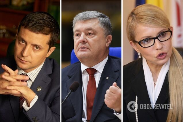 Порошенко догоняет Тимошенко: украинцы назвали топ-3 кандидата
