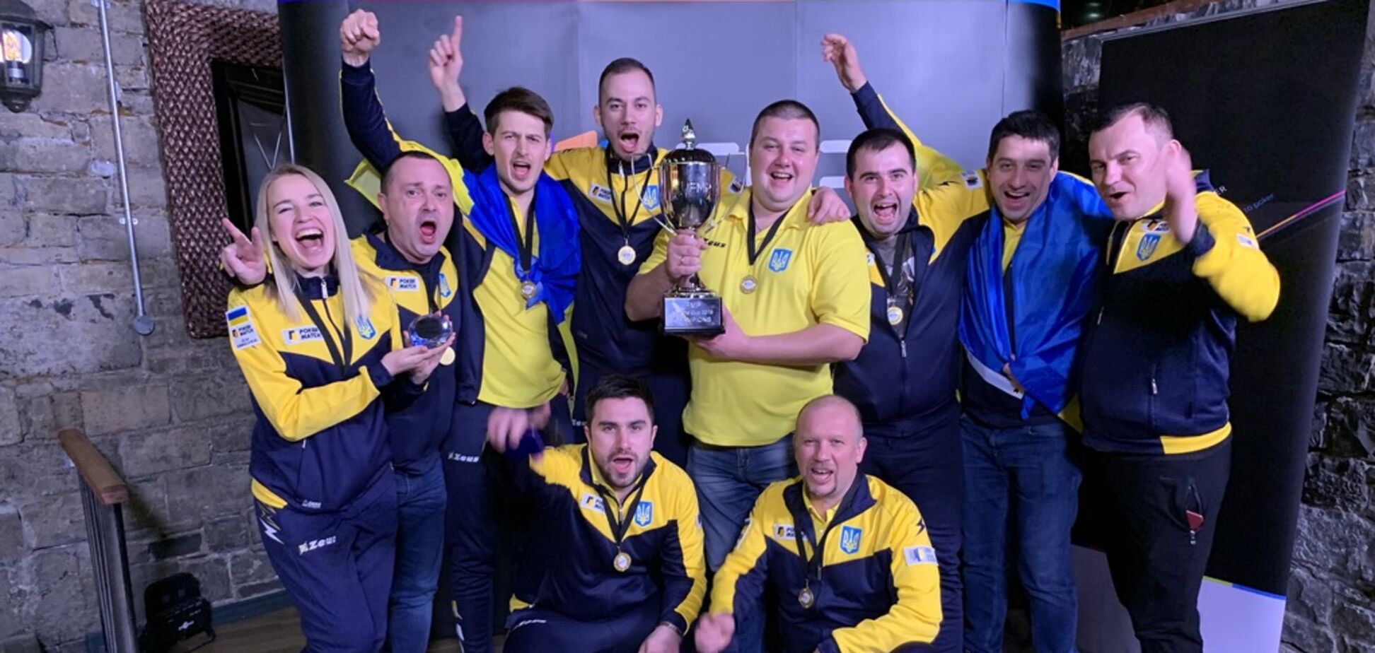 Украина впервые выиграла Кубок Наций по спортивному покеру