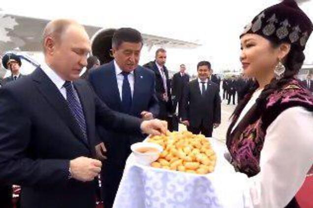 Владимир Путин в Бишкеке