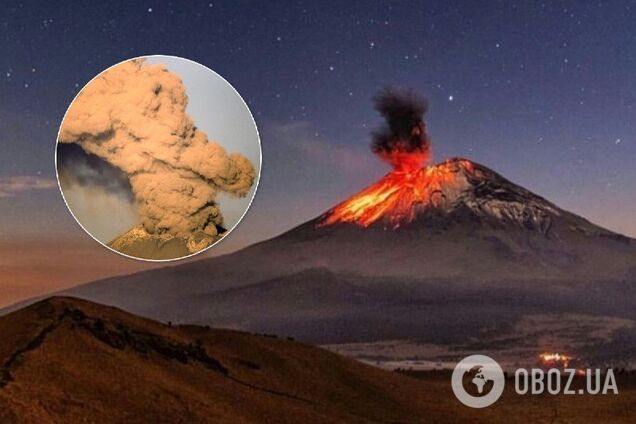 У Мексиці прокинувся найнебезпечніший вулкан: фото та відео вогненної стихії