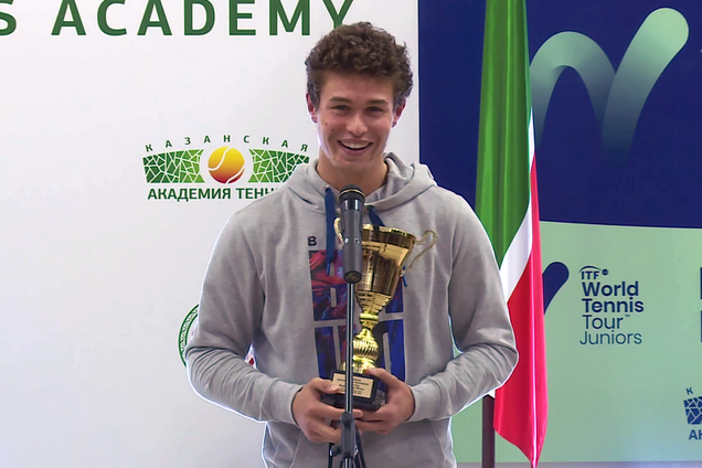 Украинец выиграл теннисный турнир в России