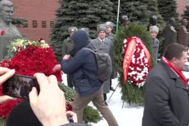 Появилось видео с активистом, назвавшим Сталина убийцей