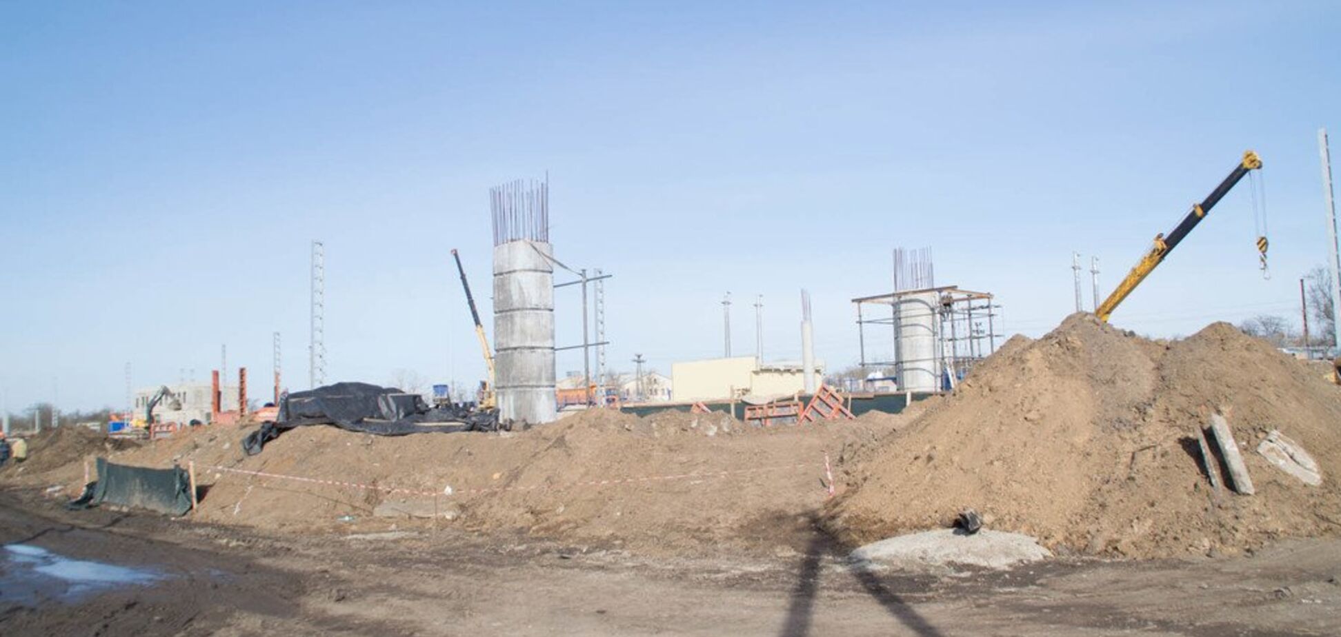 Окупанти влаштували нову НП у будівництві Кримського мосту. Фото