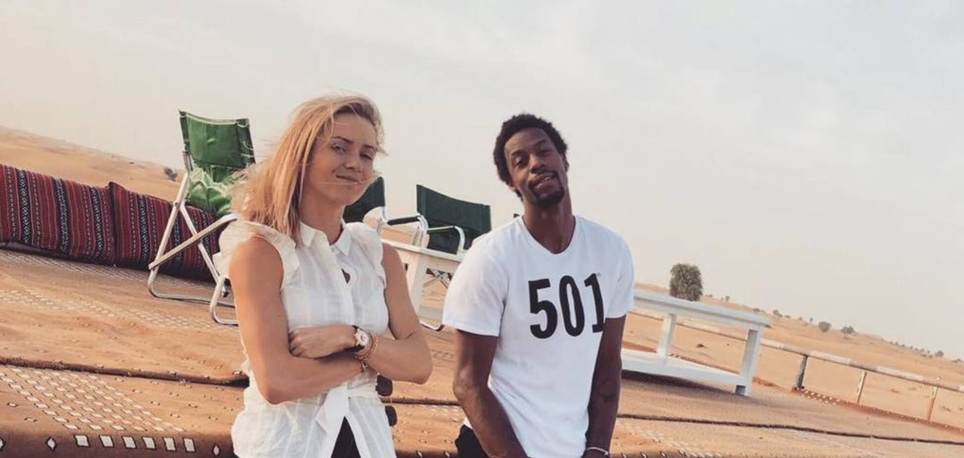 Свитолина достала Монфиса — фотофакт