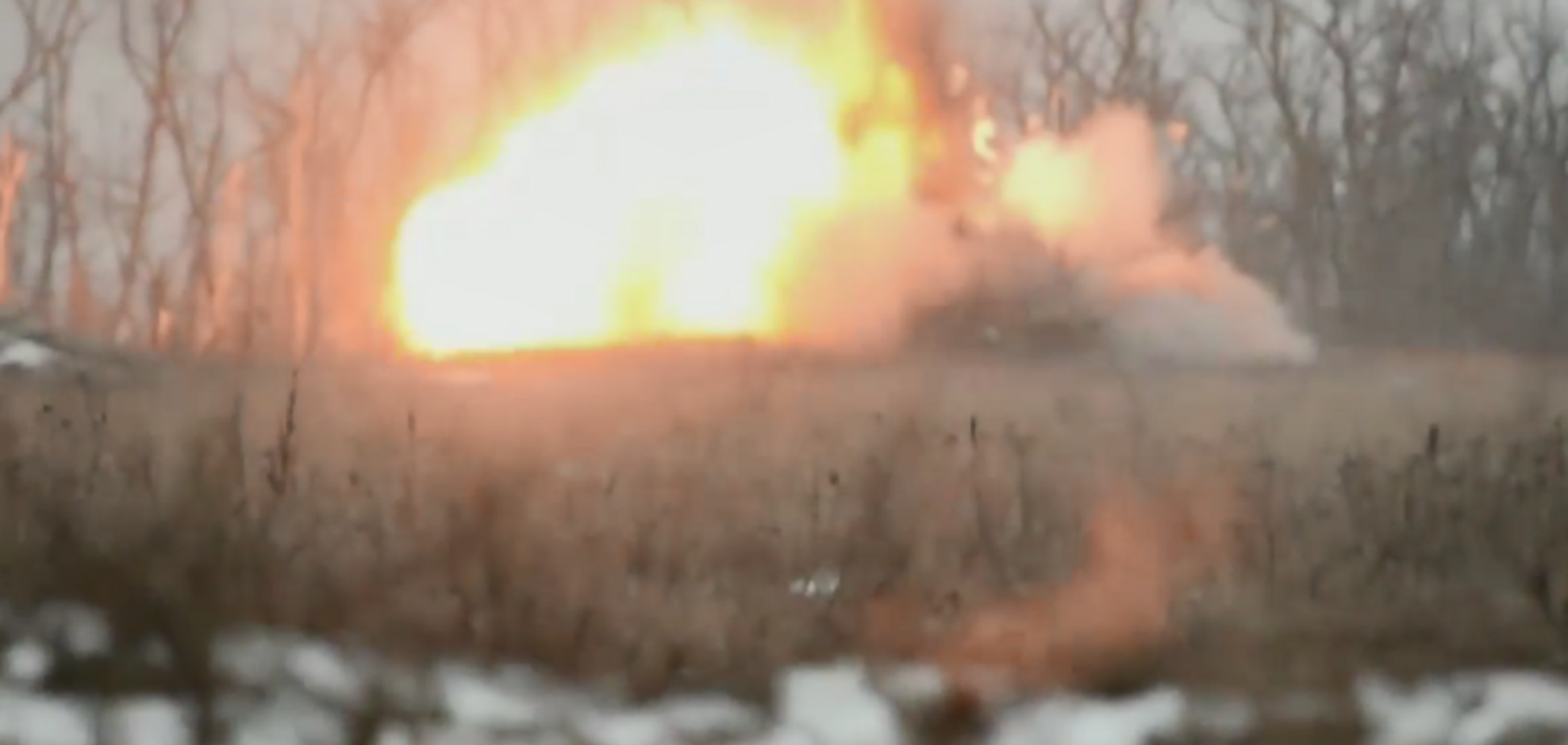 'Удалили 'Прыщ': появилось видео уничтожения позиции 'ДНР' воинами ВСУ