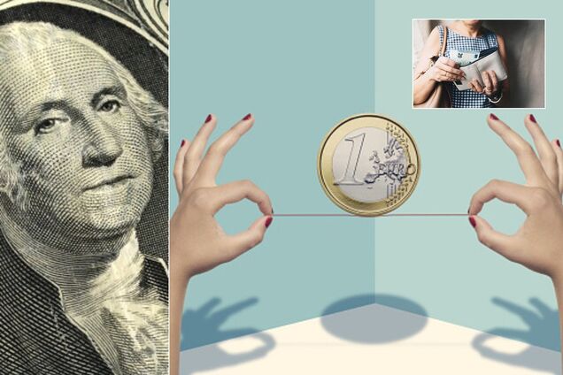 Курс евро и доллара