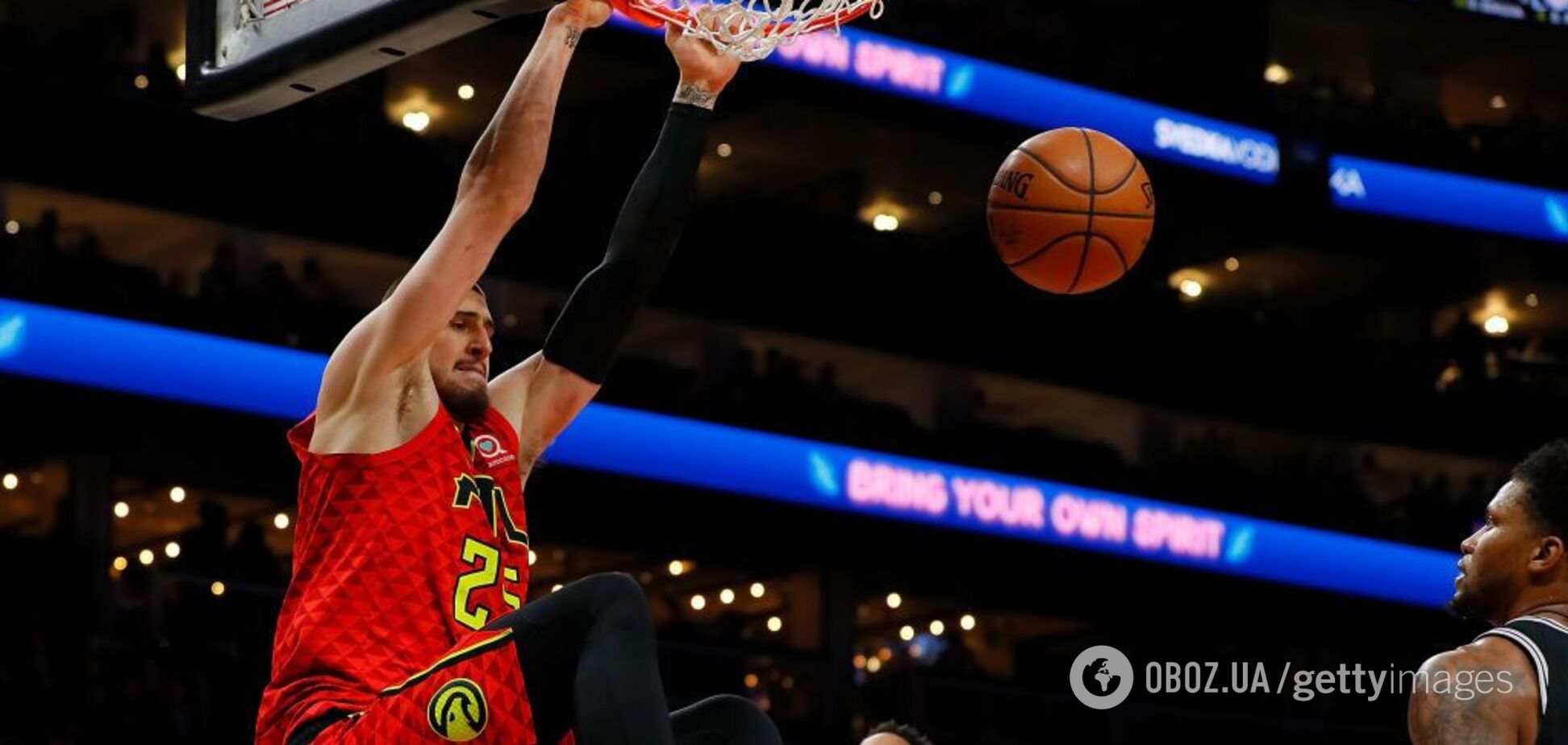 Украинец Лэнь выдал феерию в матче НБА