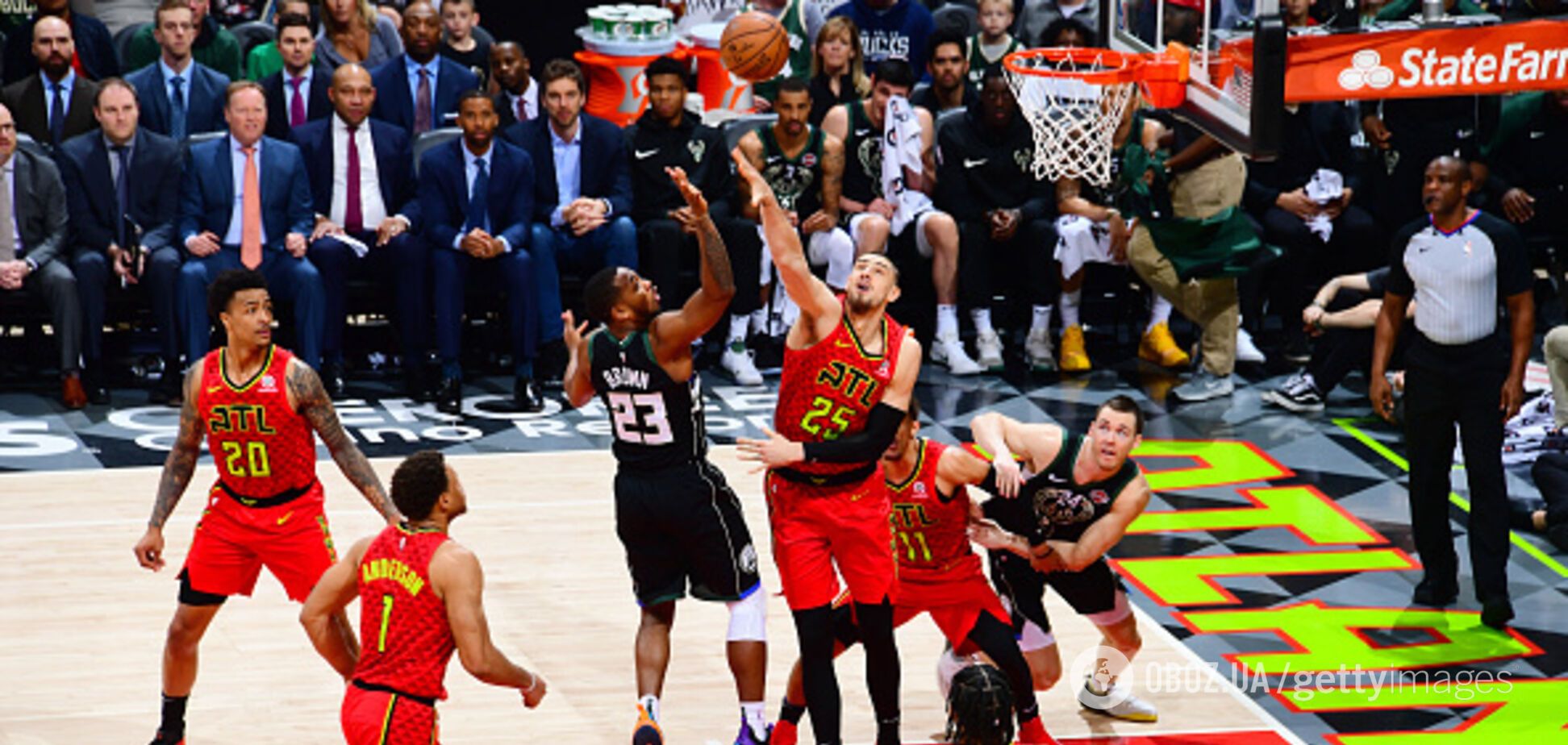 Українець Лень видав фантастичний матч в НБА