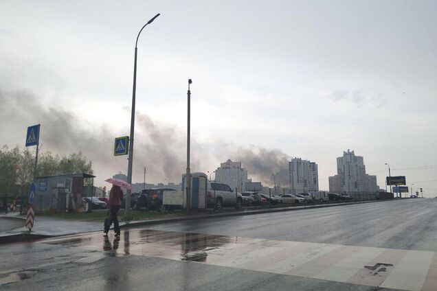 Пожежа у Києві