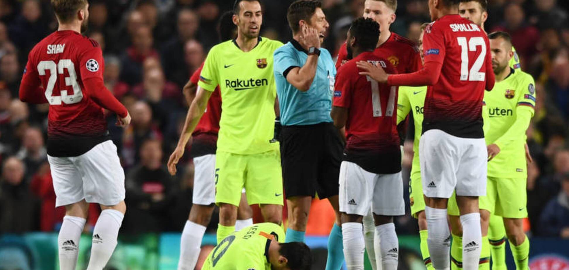 Месси получил жуткую травму в матче Лиги чемпионов