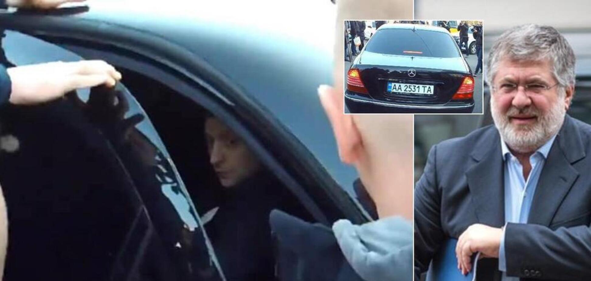 Зеленский ездит на автомобиле Коломойского: в штабе все объяснили