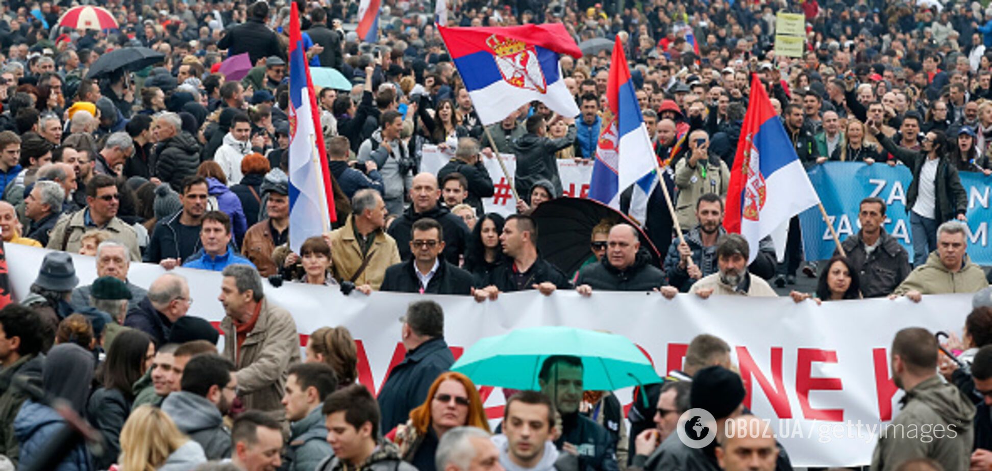 Сербію накрили масові протести проти друга Путіна: всі подробиці